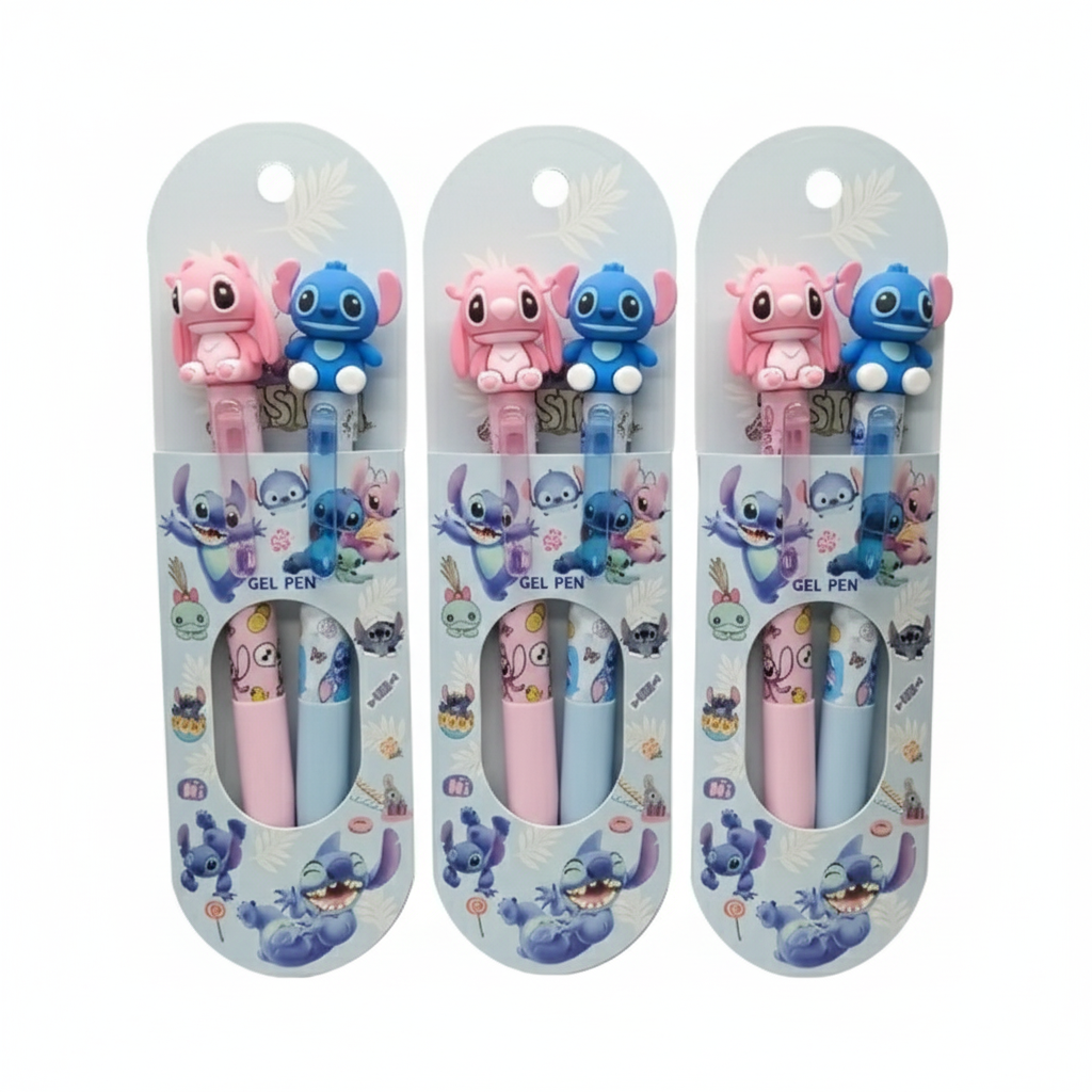 Stitch gelpennen per 2 stuks