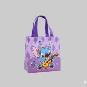 Stitch mini shopper paars